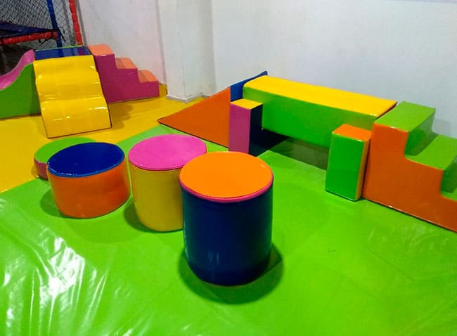 Gimnasios infantiles en espuma